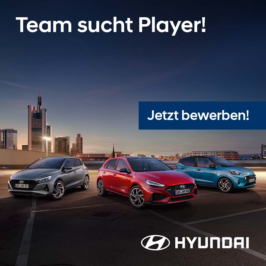 Hyundai Autohaus Harthauer Weg sucht Unterstützung - Stellenanzeige